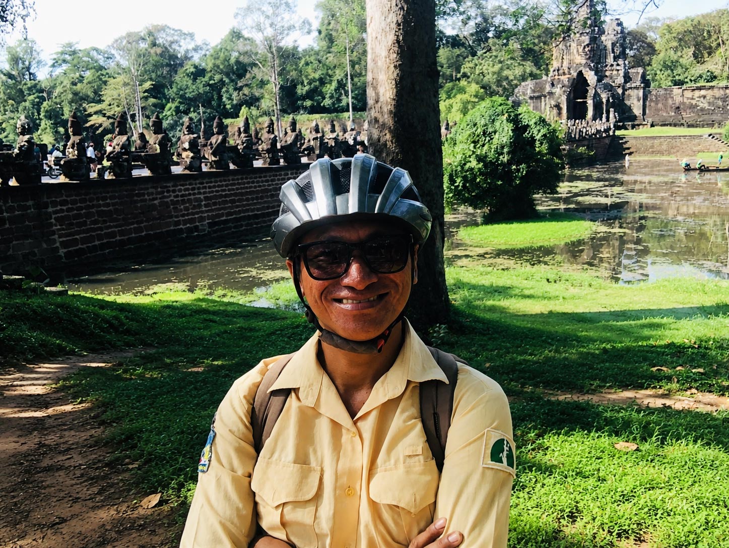 Sophea - Guide cycliste à Siem Reap